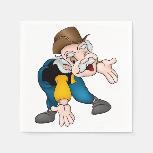 Opa papieren servetten (Voorkant)