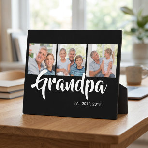 Opa Richtte Elegant Schrift Zwart 3 Foto Fotoplaat