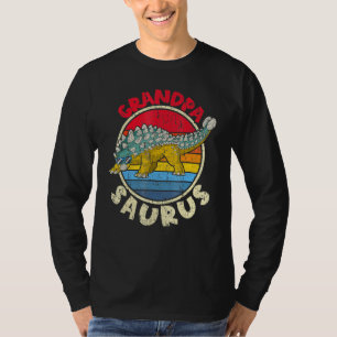 Opa Saurus I Ankylosaurus Dinosaur I Family Ma T-shirt
