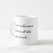 OPA sauvage de tasse d'avocat de pirate avec la (Devant gauche)