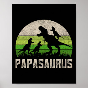 Opa Shirten 1 Papa Grappig Vaders Dag Cadeau Poster