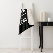 Opa The Man Myth Legend Sherpa Deken (In situ)