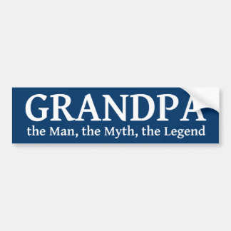 Opa the Myth the Man the Legend Bumpersticker