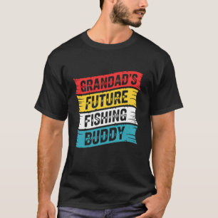 Opa Toekomstige Visvriend Opa Kleinkind M T-shirt