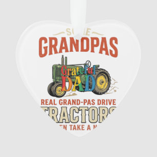 Opa Tractor Vintage Boerderij Slaap Shirt Ontwerp_ Ornament