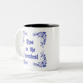 Opa Tweekleurige Koffiemok (Voorkant links)