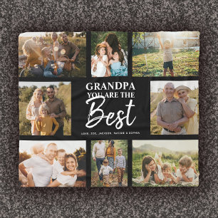 Opa U bent de beste moderne fotocollage Fleece Deken