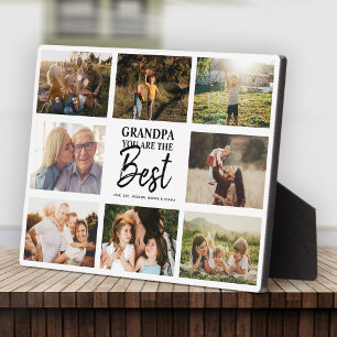 Opa U bent de beste moderne fotocollage Fotoplaat
