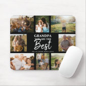 Opa U bent de beste moderne fotocollage Muismat (Met muis)