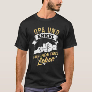 opa und Grandson Friends für leben Best Opi G T-shirt