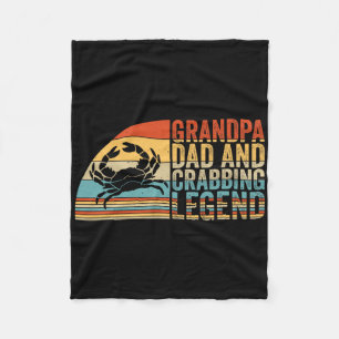 Opa Vader En Krablegende Fleece Deken
