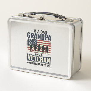 Opa Vader Veteraan Patriottisch Vintage T-shirt On
