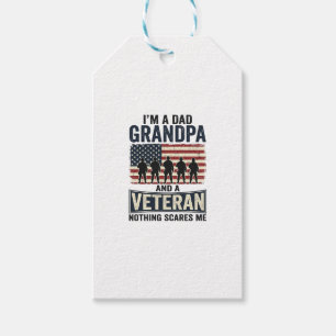 Opa Vader Veteraan Patriottisch Vintage T-shirt On Cadeaulabel