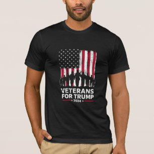 Opa Vader Veteranen Voor Trump 2024 Amerikaanse Vl T-shirt