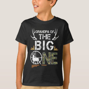 Opa van de Big One verjaardagsjongen Deer Hunter C T-shirt