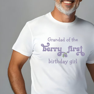 Opa van de Eerste Verjaardag van de Eerste Besje F T-shirt