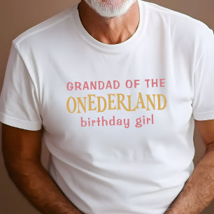 Opa van de jarige Alice in Wonderland T-shirt