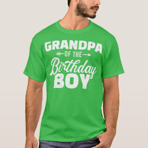 Opa van de verjaardag t-shirt