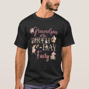 Opa van De Verjaardagsfee Eerste Verjaardag Famili T-shirt