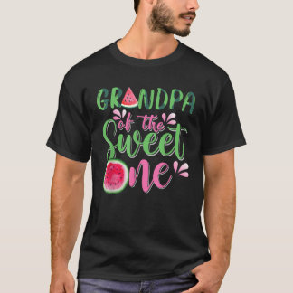Opa van de zoete watermeloen eerste verjaardag t-shirt