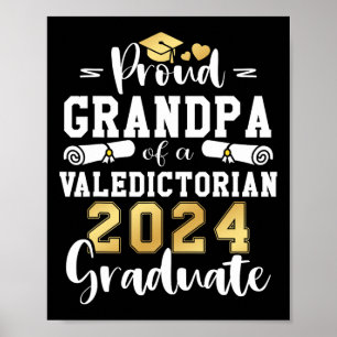 Opa van een valedictoriaans CL 2024 Afstuderen Poster