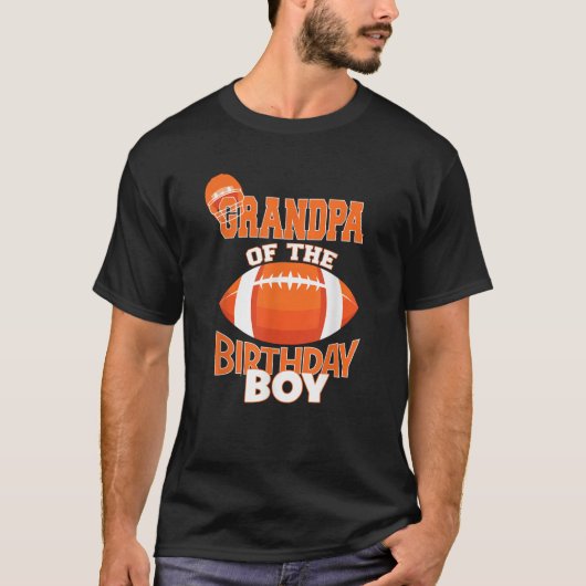 Opa van het Amerikaanse Kind van de Birthday Boy A T-shirt (Voorkant)
