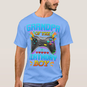 Opa van het gamerniveau van de 'Birthday Boy' ontg T-shirt