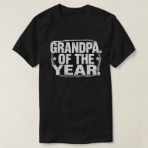 Opa van het Jaar Retro Vervaaide Ontwerp