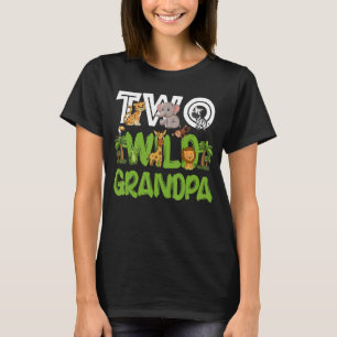 Opa van het twee wilde dier Safari 2e Oerwoud Z T-shirt