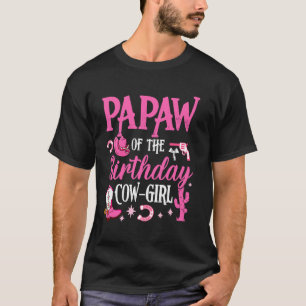 Opa van het verjaardags Cowgirl Rodeo Feest Verjaa T-shirt