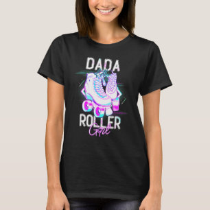 Opa van Roller Girl Roller Skating Verjaardag Matc T-shirt