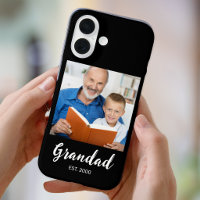 Opa Vastgestelde Script Foto Zwarte Hoes-Case-Mate