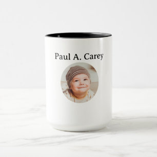 Opa verjaardag, babyface papa cadeau, aangepast ge mok