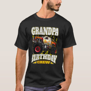 Opa verjaardagsploeg  Monstertruck T-shirt
