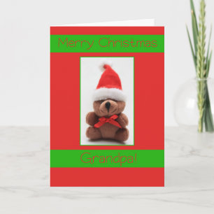 Opa Vrolijk kerstkaartje Feestdagen Kaart