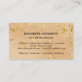 opaal textuur afbeelding Visitekaartje (Achterkant)