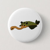 Opabinia - Prehistorisch dier Ronde Button 5,7 Cm (Voorkant)