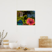 Opaeka'a Herfsten, Kauai Hawaiian Collage Poster (Keuken)