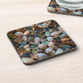 "Opal01" / Dessous de verre en plastique rigide (Côté gauche)