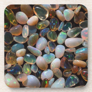 "Opal01" / Harde plastic onderzetter
