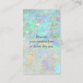 OPAL Achtergrond Prijs label Card (Achterkant)