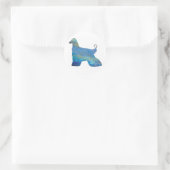 Opal Afghan Hound Stickers (Tas)