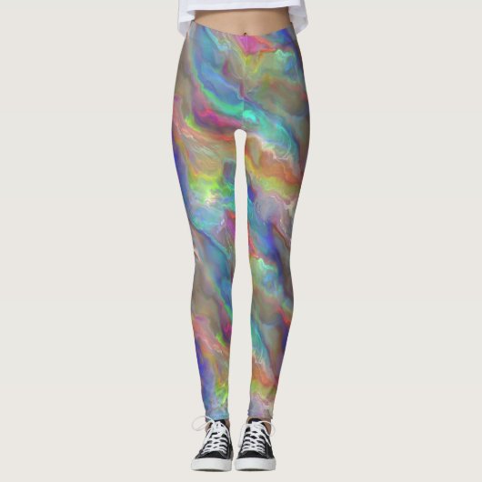 Opal Agaat Lagen Leggings (Voorkant)