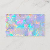 opal arrière - plan faux feuille merci carte de vi (Dos)