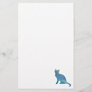 Opal Cat Briefpapier