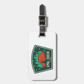 Opal Creek Wilderness Oregon Camping Bagagelabel (Voorkant verticaal)