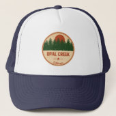 Opal Creek Wilderness Oregon Trucker Pet (Voorkant)