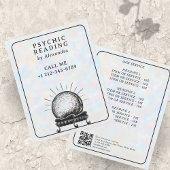 Opal Crystal Ball Psychische Medium Tarot Reader Flyer