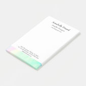 Opal élégant moderne fournitures uniques post-it n (Incliné)