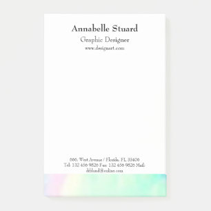 Opal élégant moderne fournitures uniques post-it n